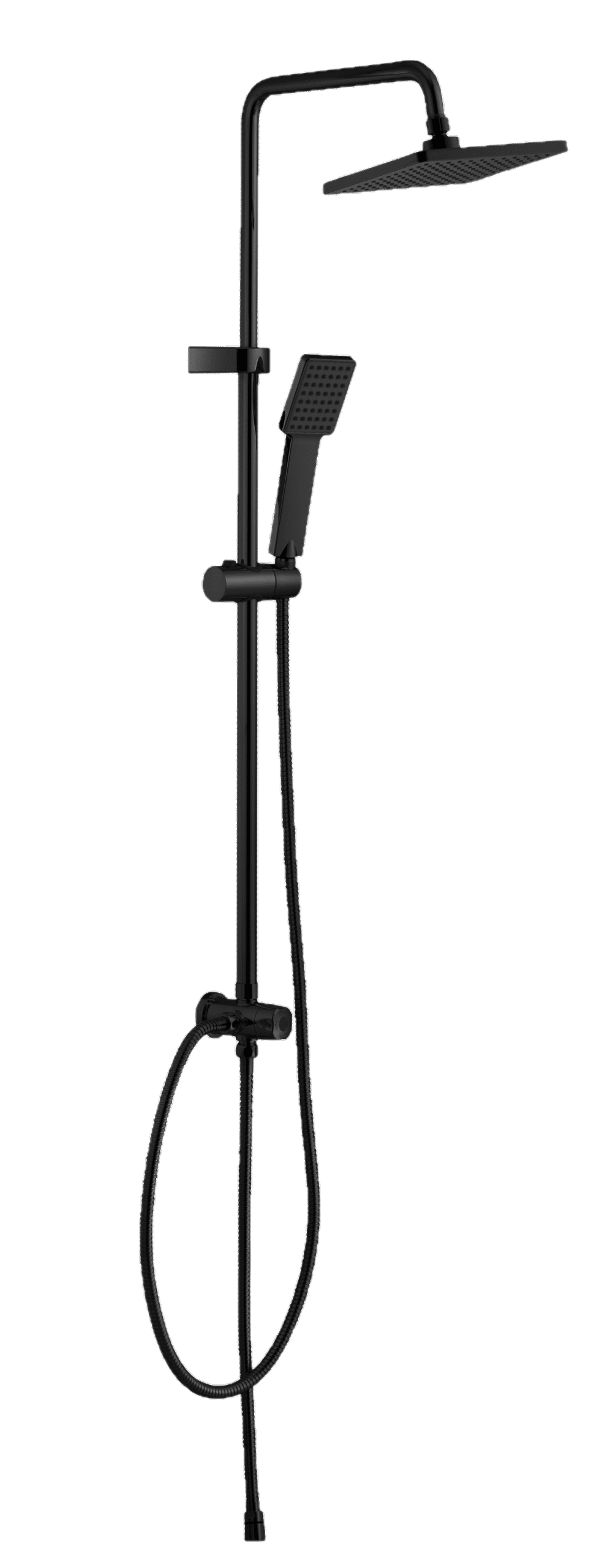 Showy 3-Way Rain Shower Post Set
