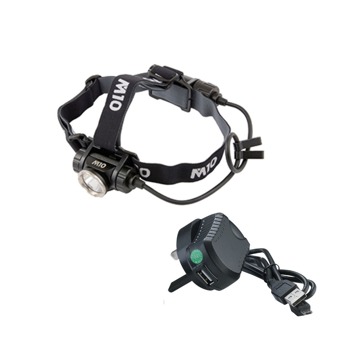 M10 Waterproof & Rechergable 9W LED Head Light (LE-345)