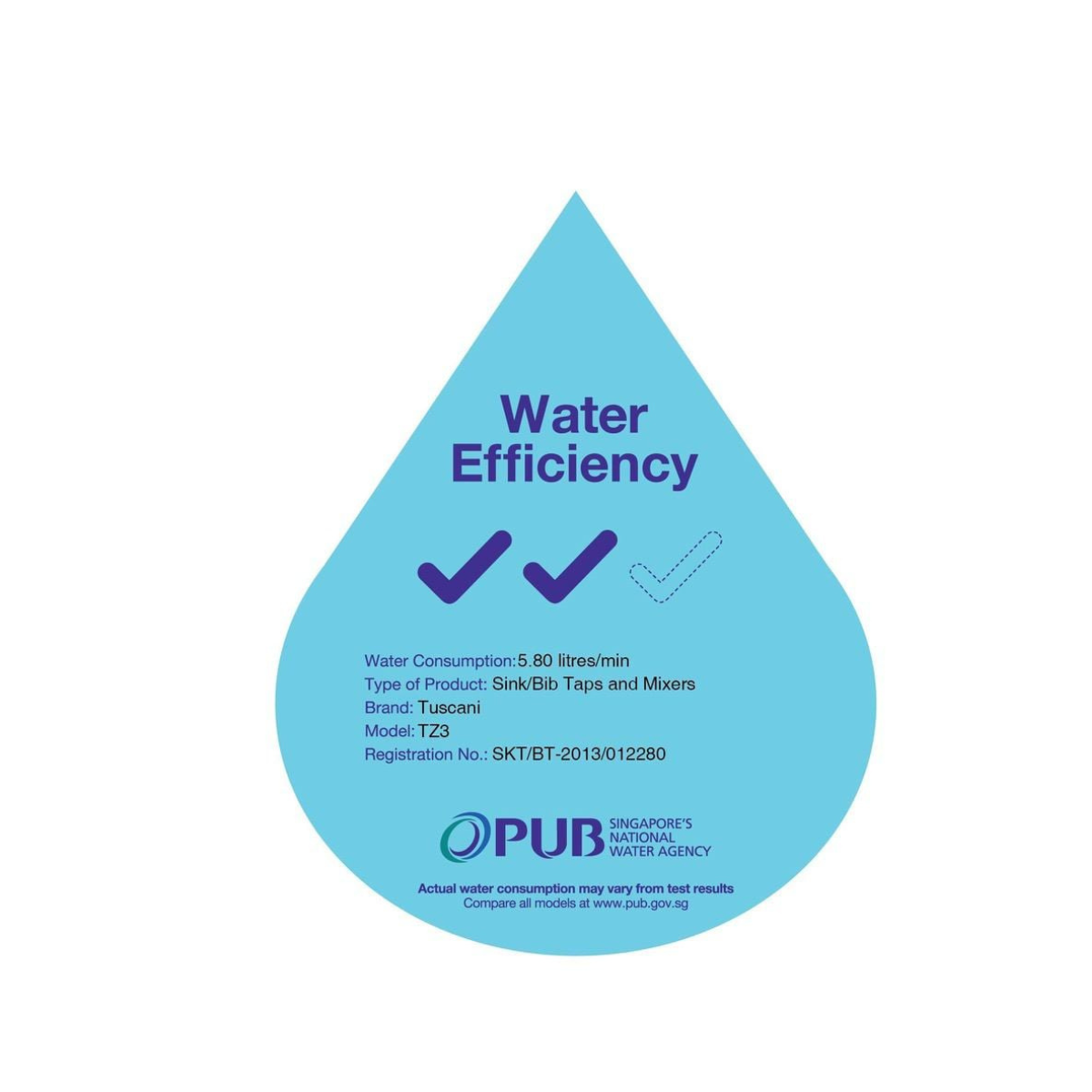 Tuscani Zeino Series Two Way Tap TZ3