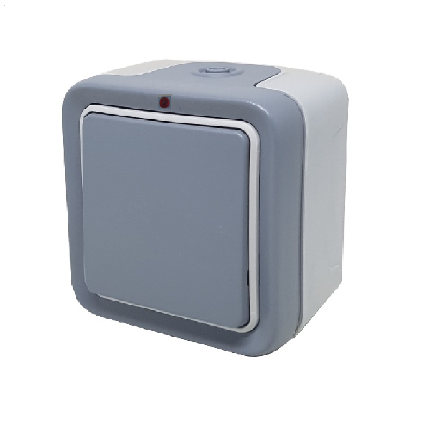 T&J IP66 10a 1 Gang Doorbell Weatherproof Switch with Light E2110L-B
