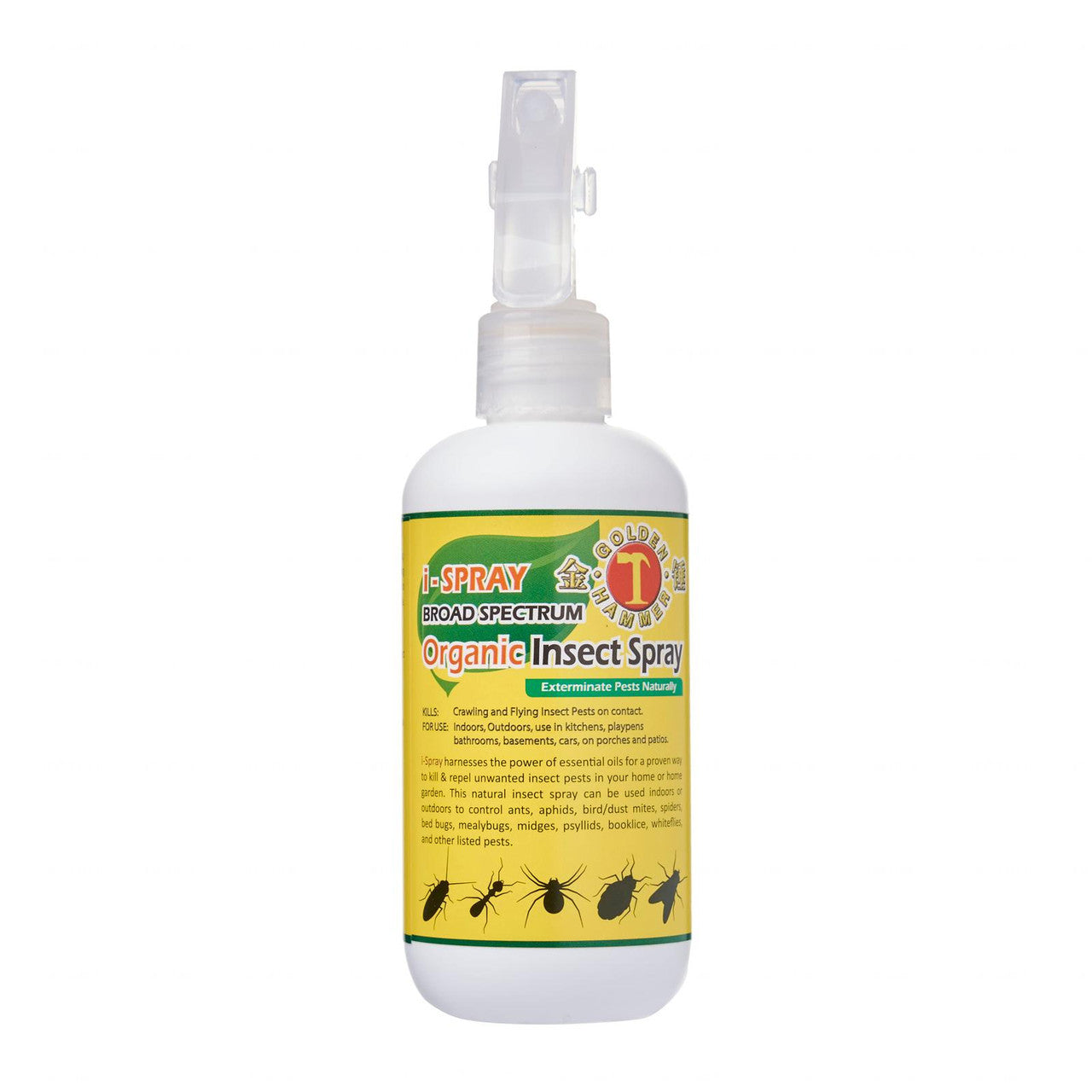 Golden Hammer i-Spray broad spectrum Organic Insect Spray