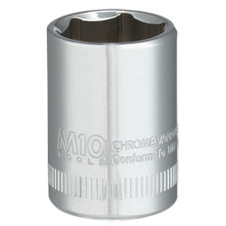 M10 1/4 SQ DR 6PT Socket
