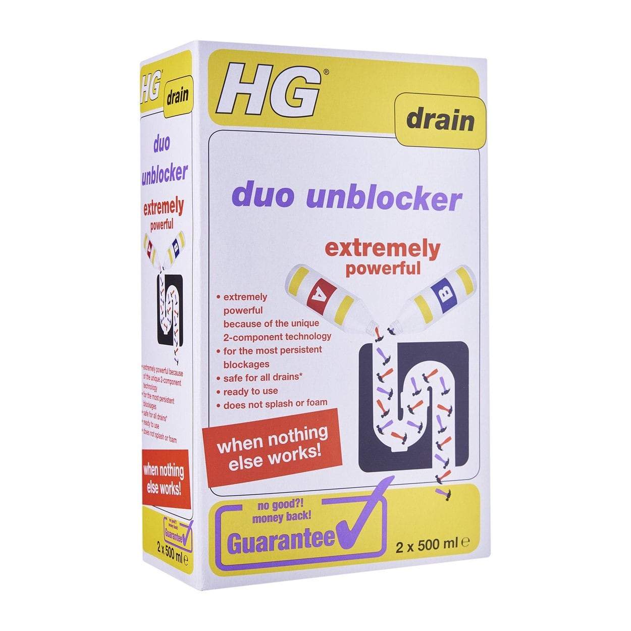 Photo of HG Duo Unblocker 2 X 500ml