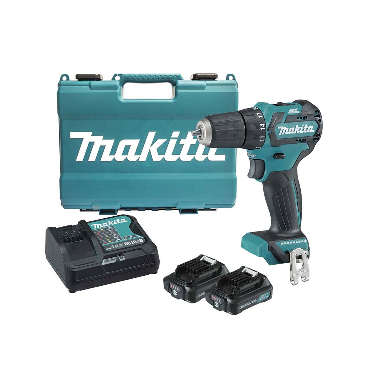 Makita Cordless Drill Driver Kit 12V (DF332DSAE)
