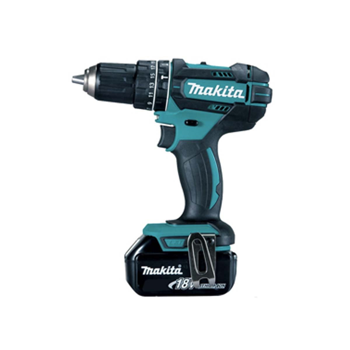 Makita Hammer Driver Drill (SET 2x5Ah) 18V LXT (DHP482RTE)