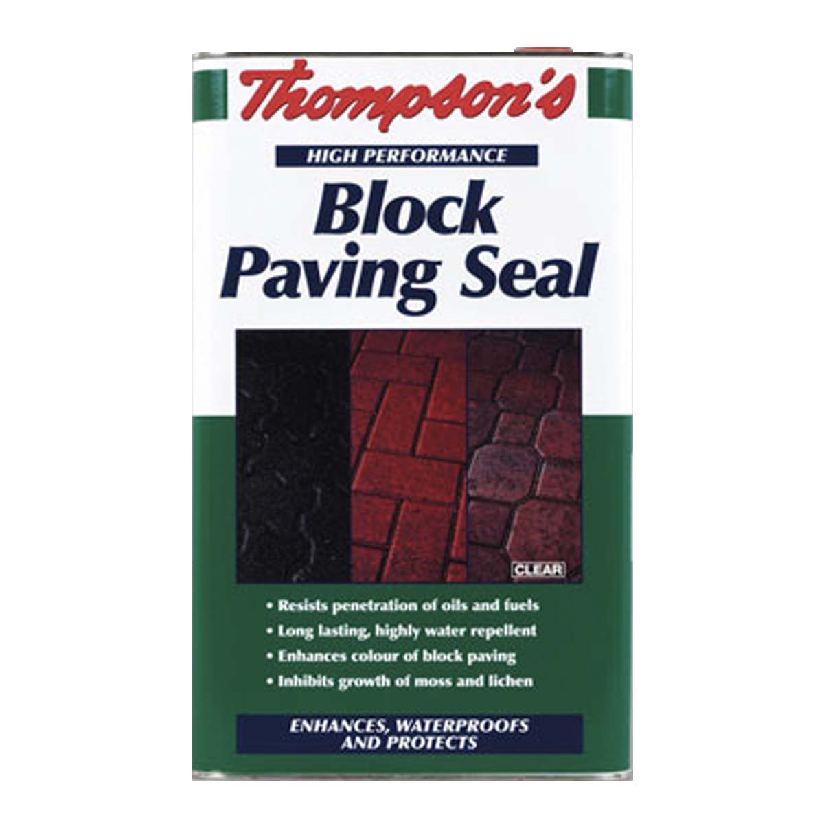 Thompson Block Paving Seal (Clear) 5L (32996)