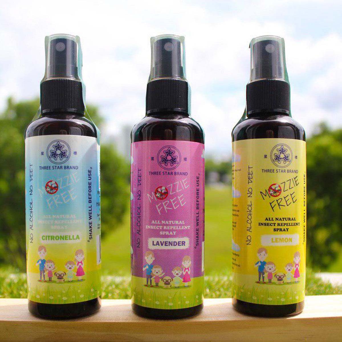 TSB Natural Mozzie Free (Lemon) x 6