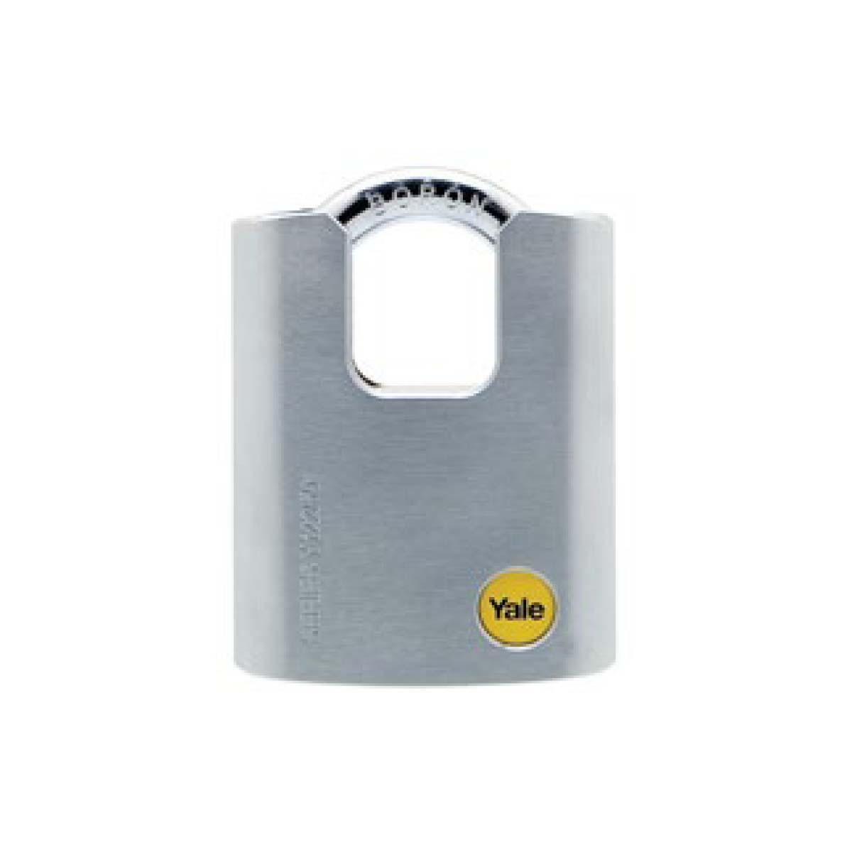 Yale Silver Series Shackle Padlock (Y122/50/123/1)