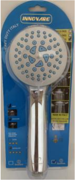 Innovare Shower Head for Extreme Low Pressure 5 Fns 00819 NEA CV