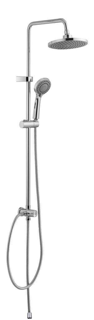 Showy 3-Way Rain Shower Post Set