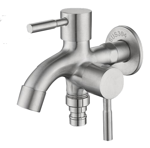 Showy Wand Lever Stainsteel Steel Two Way Tap 3512