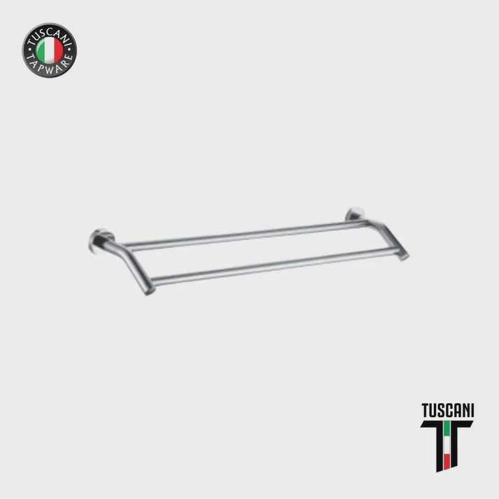 Tuscani Econa Double Towel Rack 23" 8848