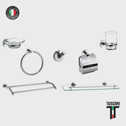 Tuscani Econa Series - 7 Pieces Bathroom Accessories Set