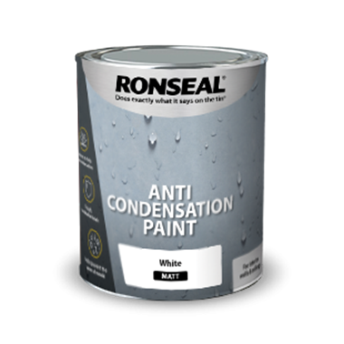 Ronseal Anti Condensation Paint White Matt 750ml