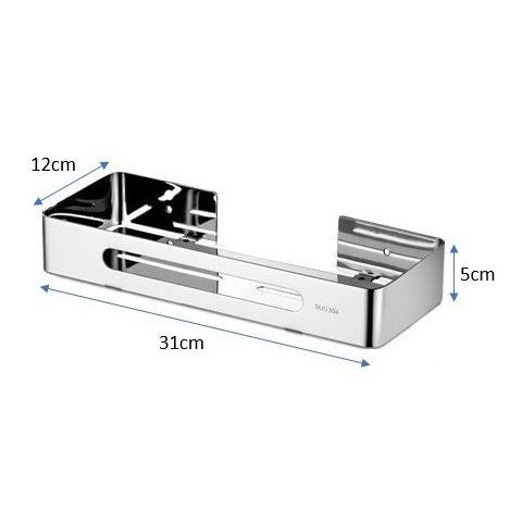 Stainless Steel Rectangular Rack Shelf