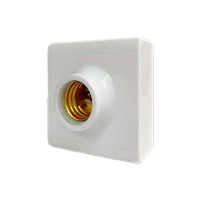 E27 Ceiling Square Plastic Holder