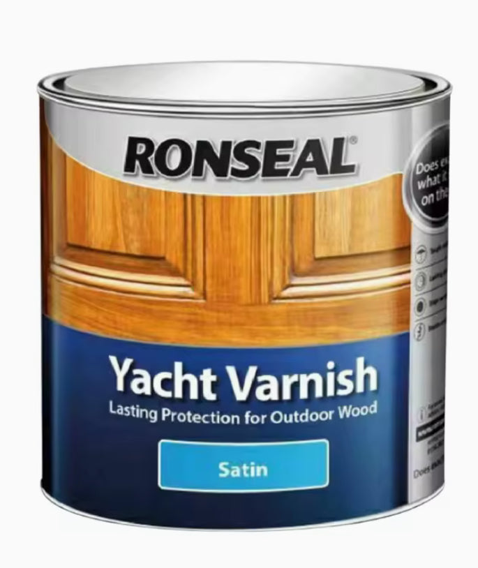 Ronseal Yacht Varnish Stain Gloss 500ml (08882)