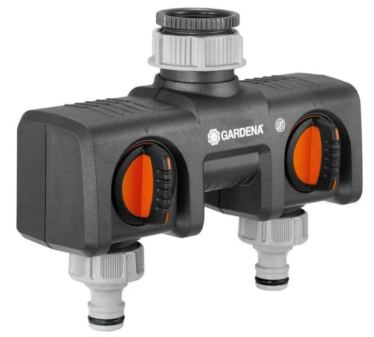 Gardena G-8193 Twin Tap Connector 21 Mm (G 1/2)