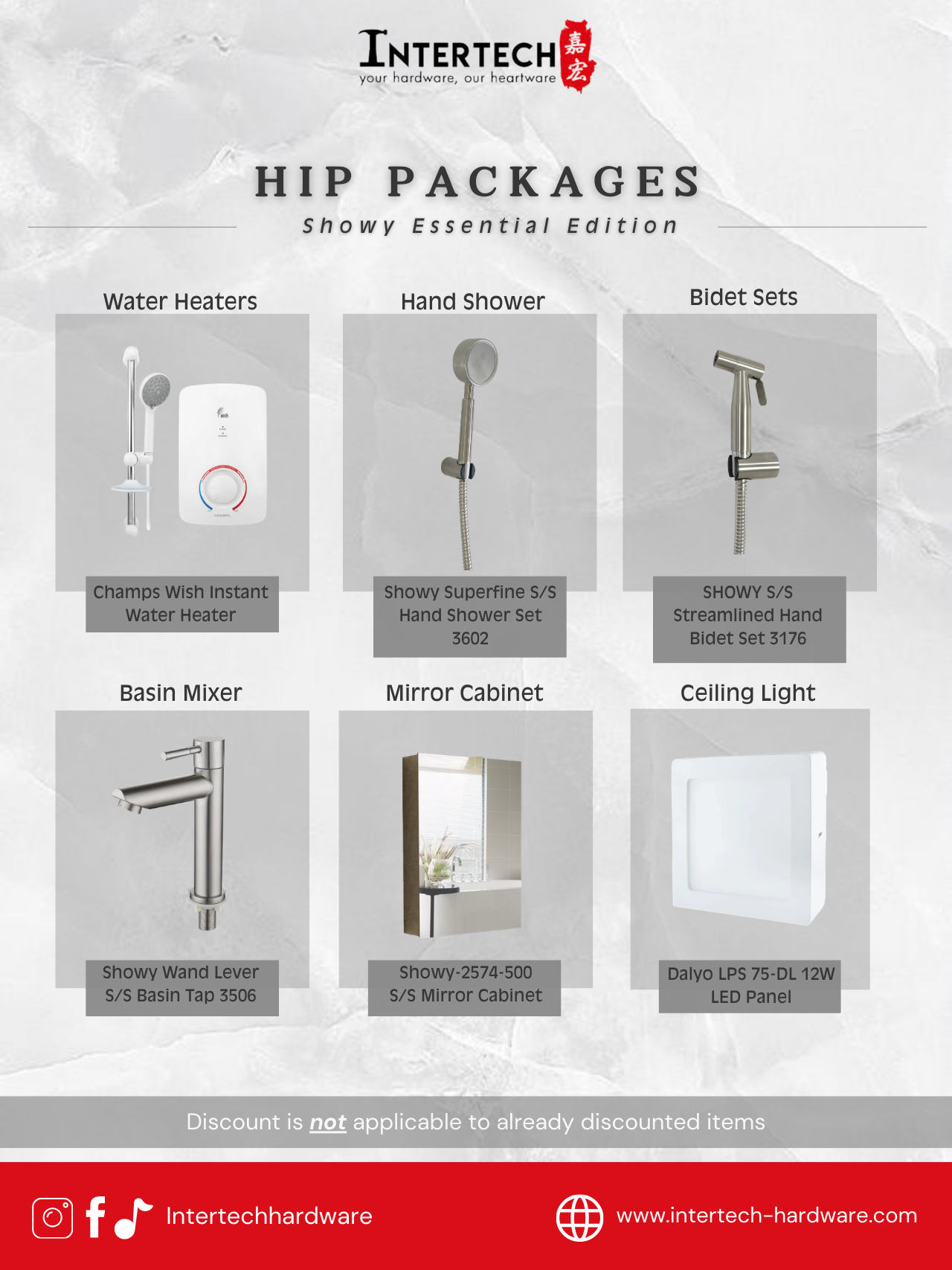HIP Tier 1 Package - Showy Essential Edition (with Cabinet)