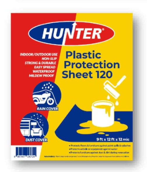 Hunter Plastic Protection Sheet 120