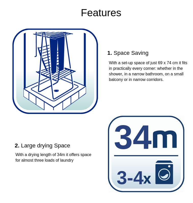 Leifheit Dryer Tower 340