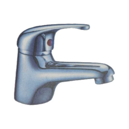 ADL Iris Series Chrome Bathroom Basin Mixer Hot and Cold Pozzi I921 NEA