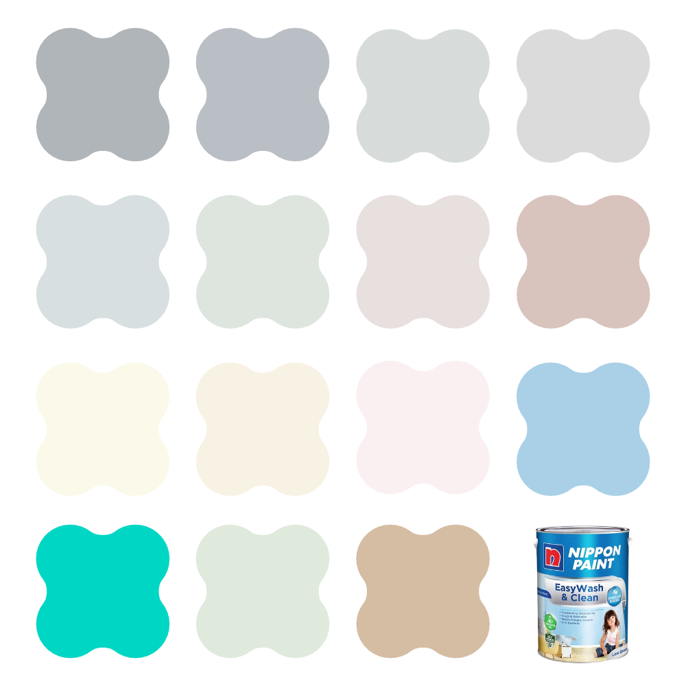 Nippon Easy Wash with Teflon (All Popular Colours)