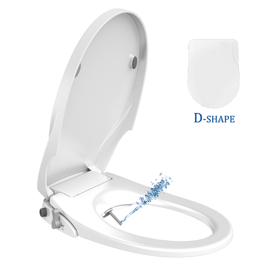 Showy Non Electric Bidet Toilet Seat C/W 75mm