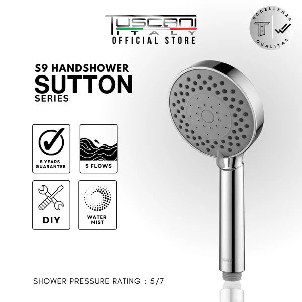 Tuscani Hand Shower Sutton S9780T
