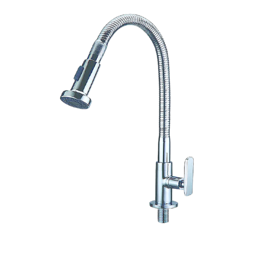 ADL Kris Series Chrome Flexible Gooseneck Kitchen Sink Tap Pozzi K4000