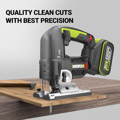 WORX WU550.1 20V MAX BRUSHLESS JIG SAW (RENTAL)