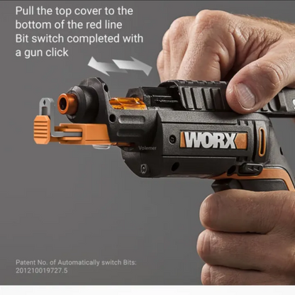 WORX WX255 4V 6.35MM CORDLESS SCREWDRIVER (RENTAL)