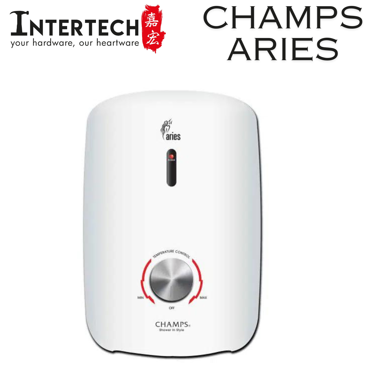 CHAMPS Aries Instant Water Heater