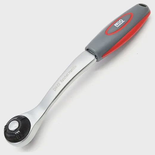 M10 DH03 3/8" DR Curved Ratchet Handle