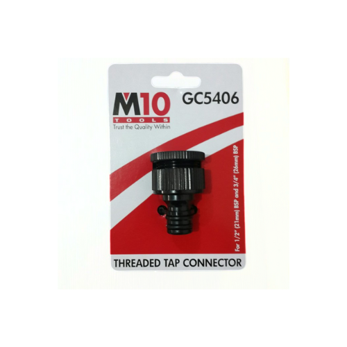 M10 1/2" and 3/4" Threaded Tap Connector