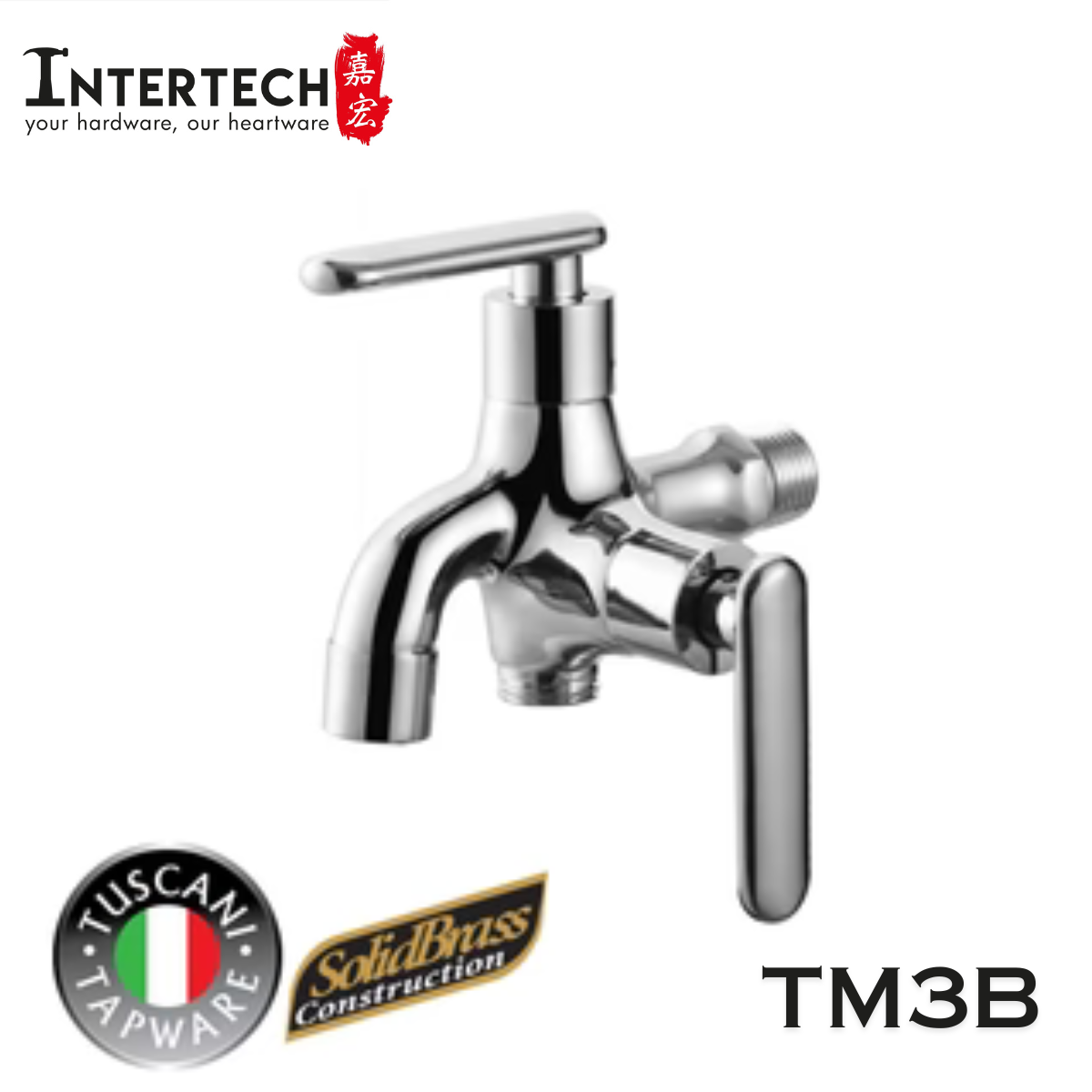 Tuscani Tapware TM3B - MONTOVA Series Two Way - Cold Taps