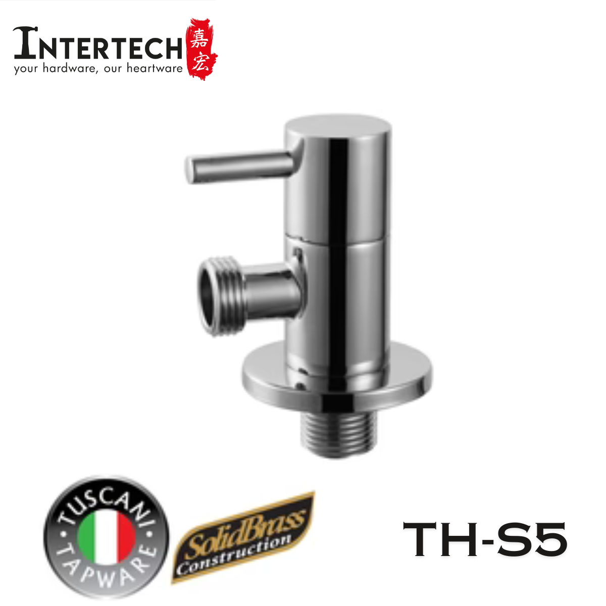 Tuscani Tapware TH-S5 - HYDROSMITH Series Angle Valve - Cold Taps