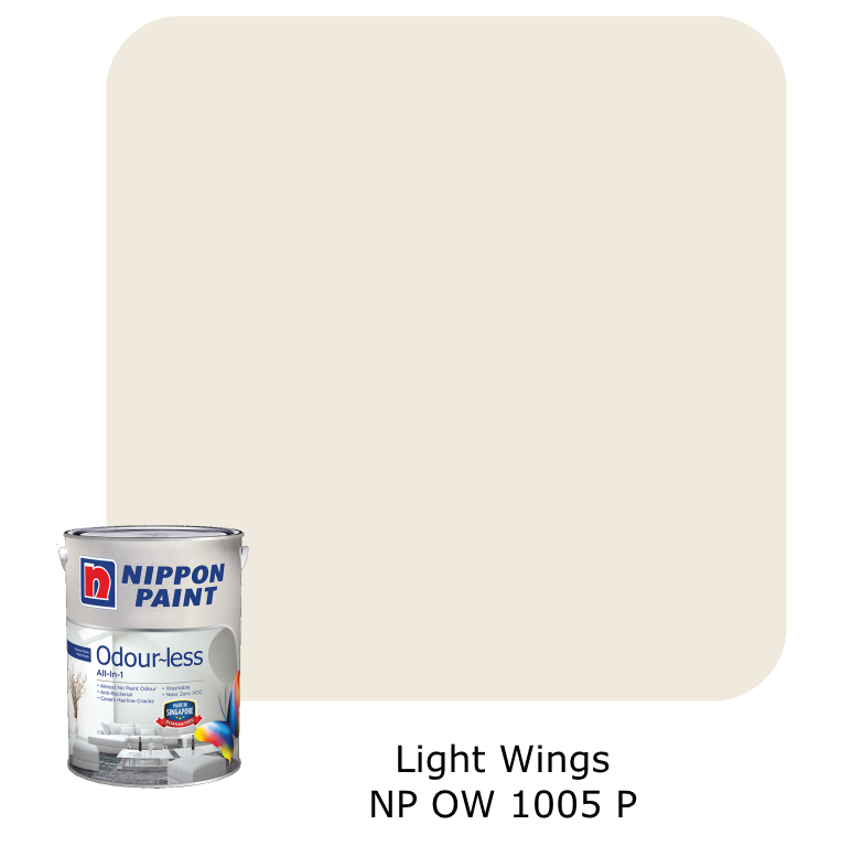 Nippon Paint Odour-Less All-in-1 (Off-White)