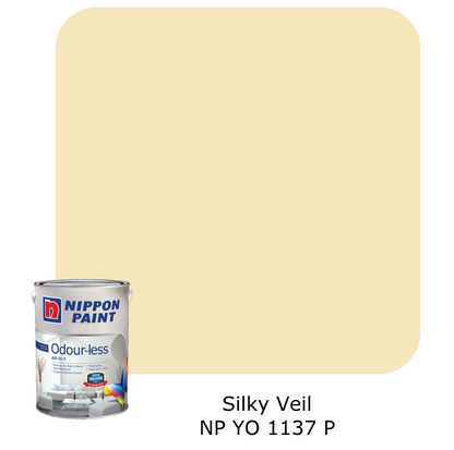 Nippon Paint Odour-Less All-in-1 (Yellow and Orange)