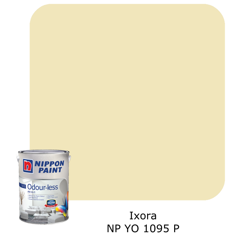 Nippon Paint Odour-Less All-in-1 (Yellow and Orange)