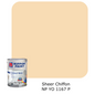 Nippon Paint Odour-Less All-in-1 (Yellow and Orange)