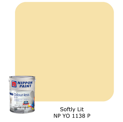 Nippon Paint Odour-Less All-in-1 (Yellow and Orange)