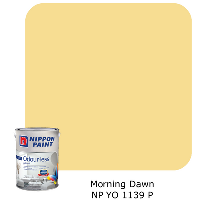 Nippon Paint Odour-Less All-in-1 (Yellow and Orange)