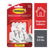 3M Command Small Wire Hooks Value Pack 9 Hooks 12 Strips (17067VP)