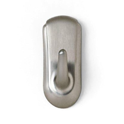 3M Command Accent Medium Brushed Nickel Hook (17071BN)