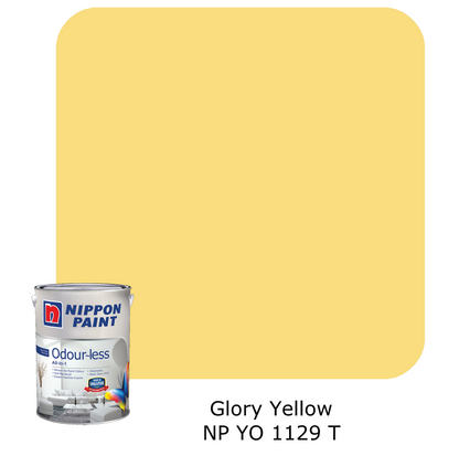 Nippon Paint Odour-Less All-in-1 (Yellow and Orange)