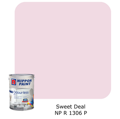 Nippon Paint Odour-Less All-in-1 (Pink and Red)