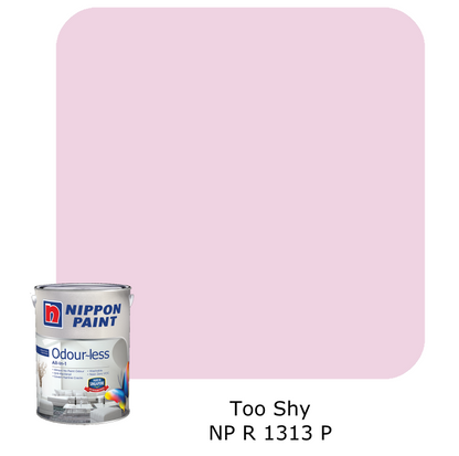 Nippon Paint Odour-Less All-in-1 (Pink and Red)