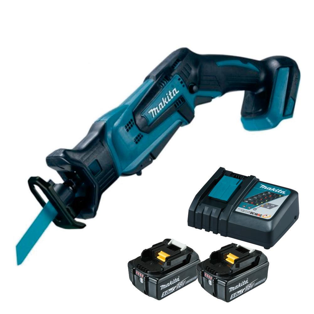 Photo of Makita Cordless Recipro Saw (SET 2x5Ah) 18V LXT Li-Ion