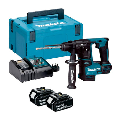 Photo of Makita Cordless Rotary Hammer (SET 2x5Ah) 18V LXT BL Brushless